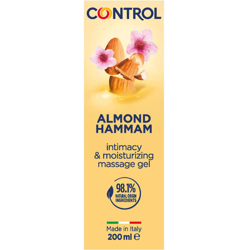 CONTROL - GEL DA MASSAGGIO HAMMAM ALLE MANDORLE 3 IN 1 200 ML Control Lubes