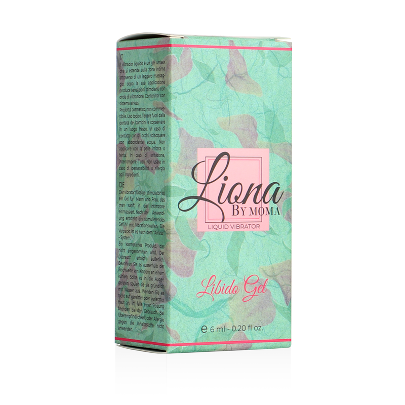 LIONA BY MOMA - VIBRATORE LIQUIDO LIBIDO GEL 6 ML Liona By Moma