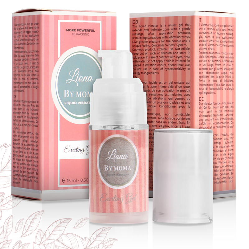 LIONA BY MOMA - VIBRATORE LIQUIDO ECCITANTE GEL15 ML Liona By Moma