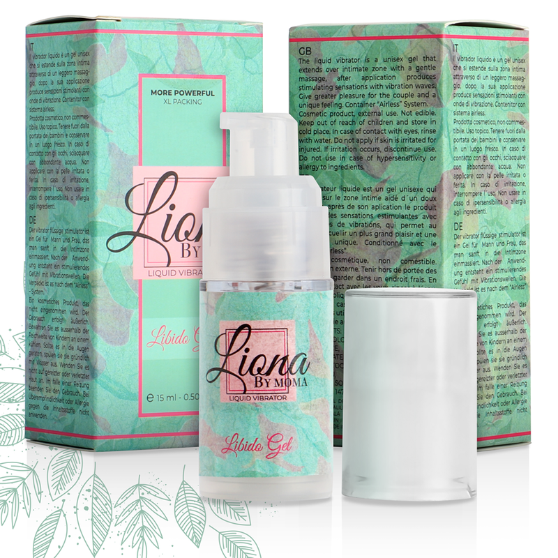 LIONA BY MOMA - VIBRATORE LIQUIDO LIBIDO GEL 15 ML Liona By Moma