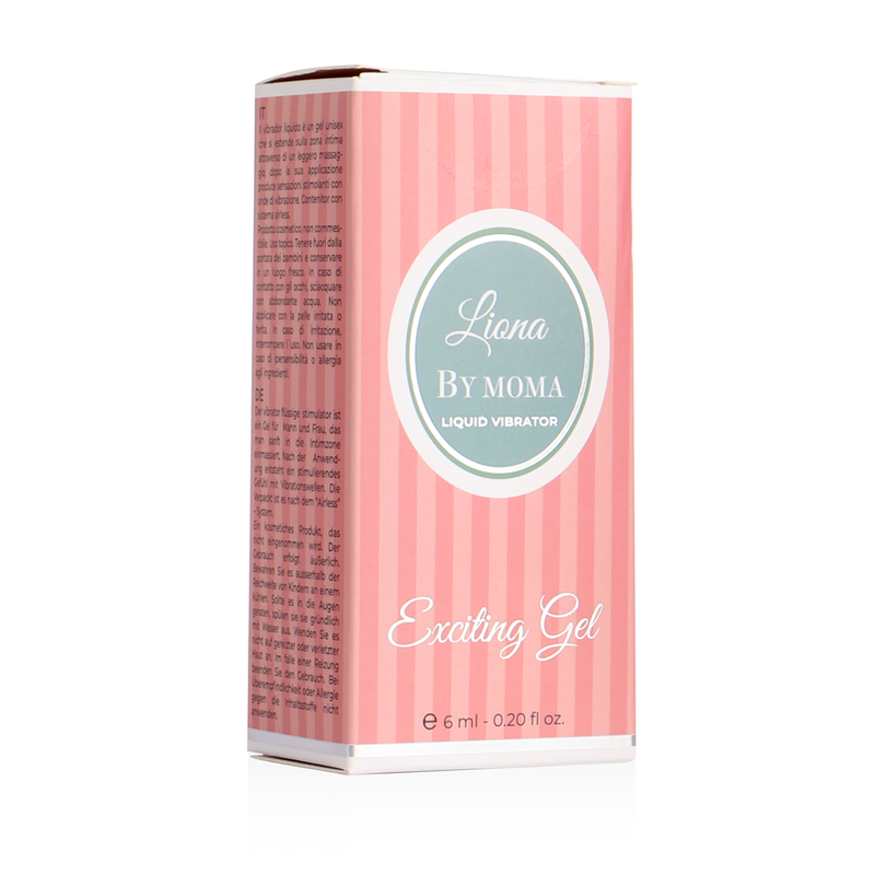 LIONA BY MOMA - LIQUIDO VIBRATORE GEL ECCITANTE 6 ML Liona By Moma