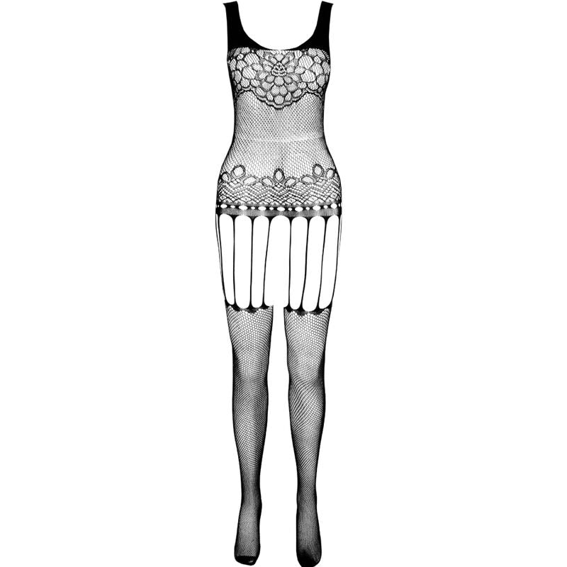 PASSION - COLLEZIONE ECO BODYSTOCKING ECO BS001 NERO Passion Woman Bodystockings