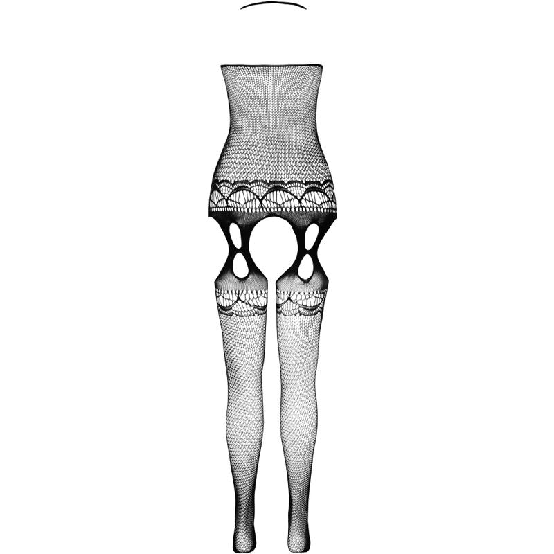 PASSION - COLLEZIONE ECO BODYSTOCKING ECO BS006 NERO Passion Woman Bodystockings