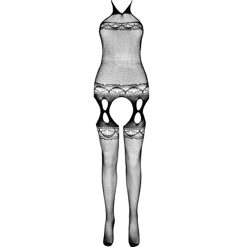 PASSION - COLLEZIONE ECO BODYSTOCKING ECO BS006 NERO Passion Woman Bodystockings