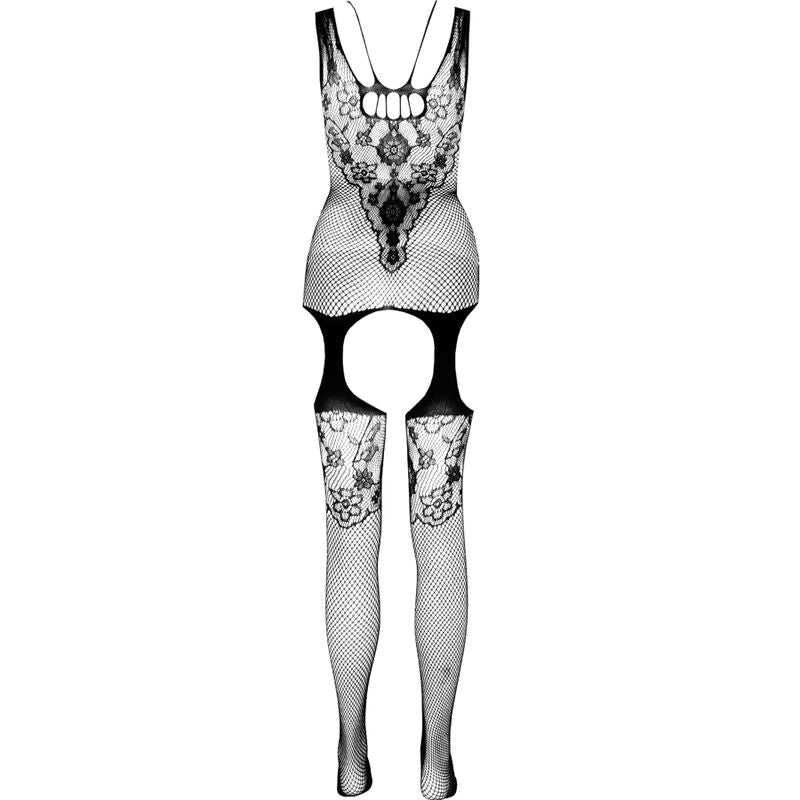PASSION - COLLEZIONE ECO BODYSTOCKING ECO BS011 NERO Passion Woman Bodystockings