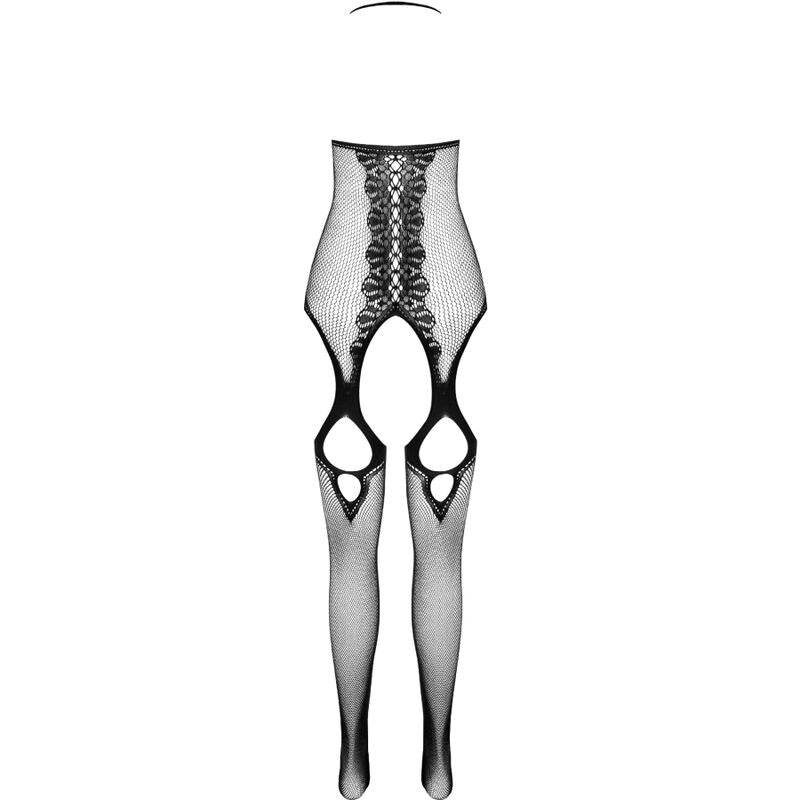 PASSION - COLLEZIONE ECO BODYSTOCKING ECO BS013 NERO Passion Woman Bodystockings