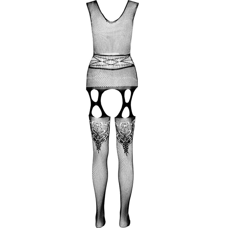 PASSION - COLLEZIONE ECO BODYSTOCKING ECO BS014 NERO Passion Woman Bodystockings