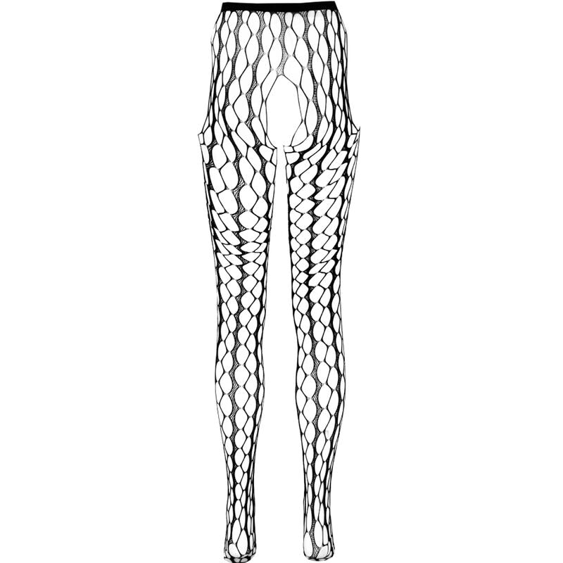 PASSION - COLLEZIONE ECO BODYSTOCKING ECO S007 ROSSO Passion Woman Garter & Stock