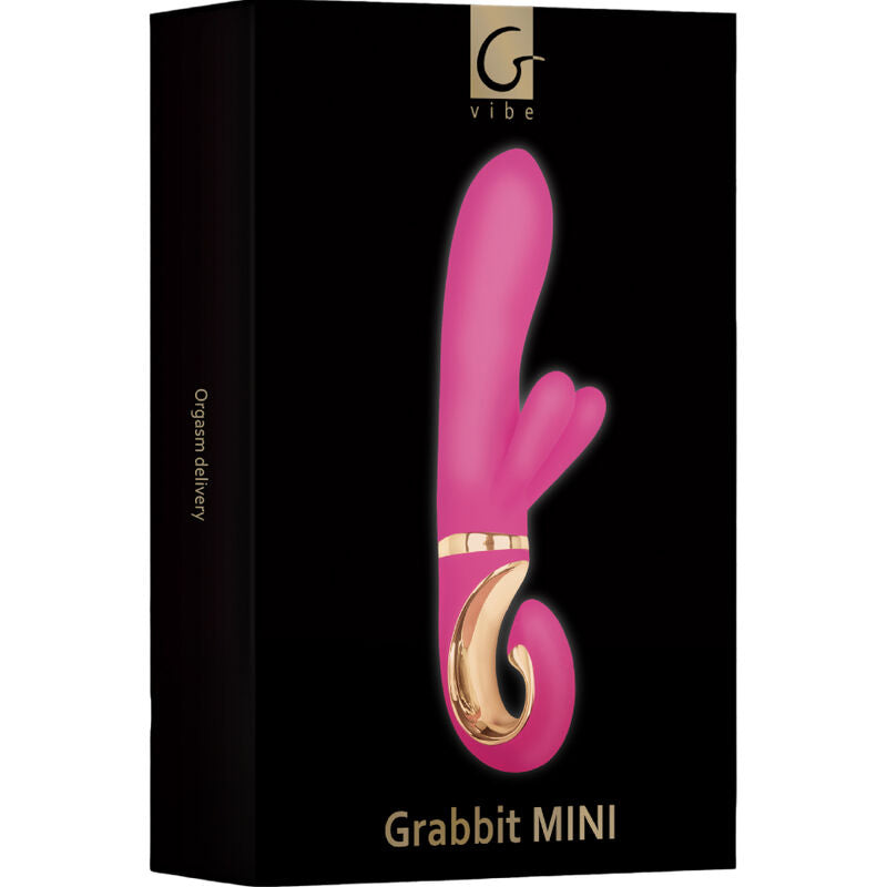 G-VIBE - VIBRATORE IN SILICONE GRABBIT MINI ROSA G-Vibe