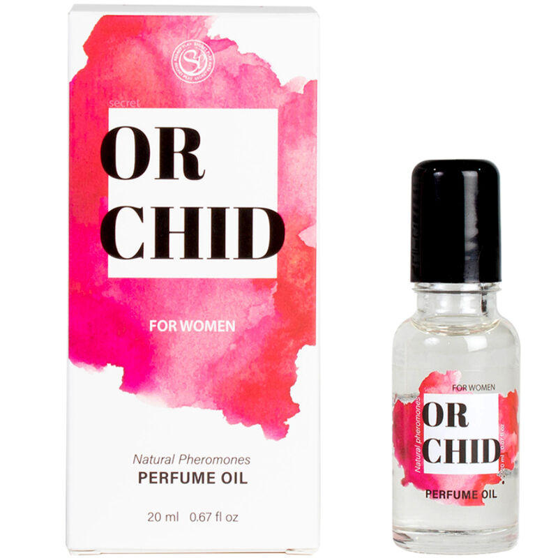 SECRETPLAY - OLIO PROFUMO AI FEROMONI NATURALI DI ORCHIDEA 20 ML Secretplay Cosmetic