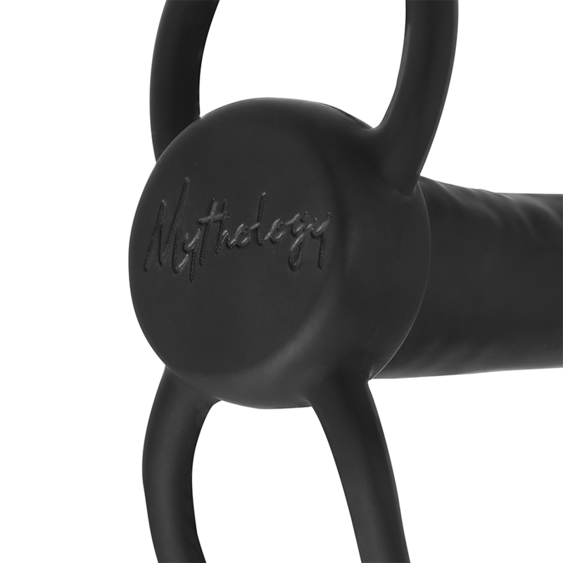 MYTHOLOGY - DILDO ANALE COBI ONYX CON ANELLO PER CAZZO E TESTICOLI 13 CM IN SILICONE Mythology Fantasy Dildo