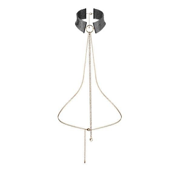 BIJOUX - DSIR MTALLIQUE COLLANA METALLICA NERA Bijoux Desire Metallique