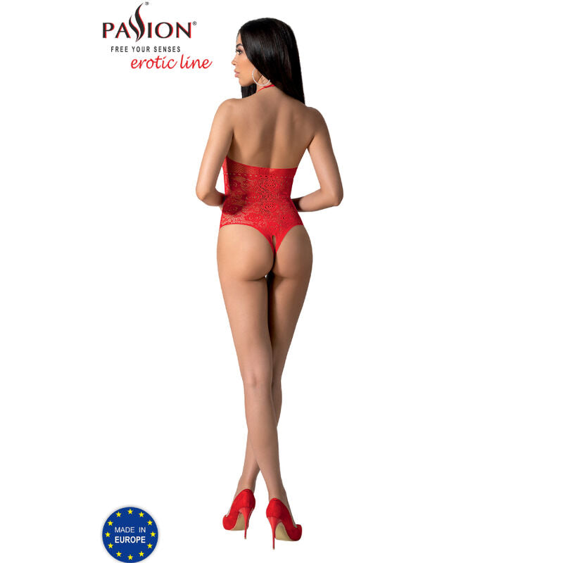 PASSION - BS094 BODYSTOCK ROSSO TAGLIA UNICA Passion Woman Bodystockings