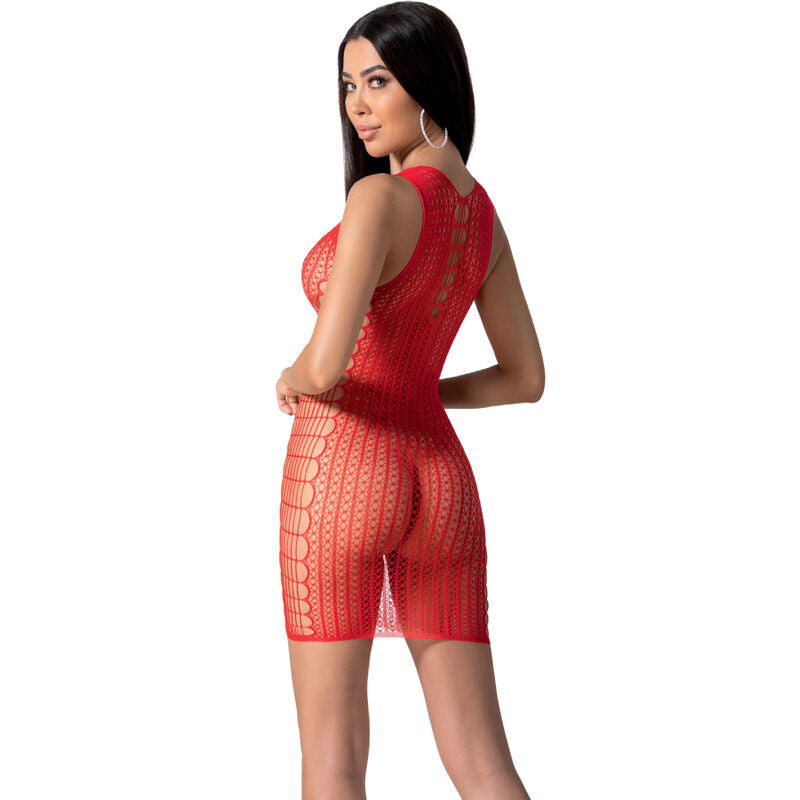 PASSION - BS097 BODYSTOCK ROSSO TAGLIA UNICA Passion Woman Bodystockings