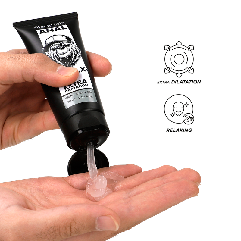 BLACK HOLE - GEL DILATANTE ANALE A BASE D'ACQUA 70 ML Black Hole