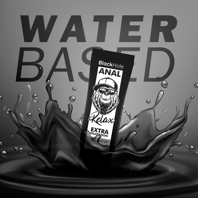 BLACK HOLE - GEL DILATANTE ANALE A BASE D'ACQUA 70 ML Black Hole