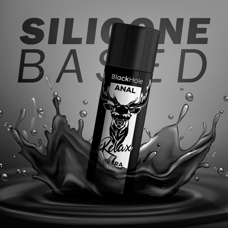 BLACK HOLE - GEL DILATAZIONE ANALE A BASE DI SILICONE 100 ML Black Hole