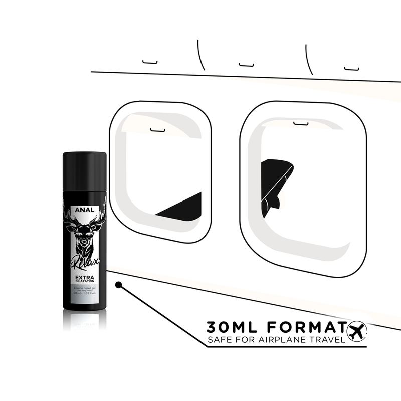 BLACK HOLE - GEL DILATAZIONE ANALE A BASE DI SILICONE 30 ML Black Hole