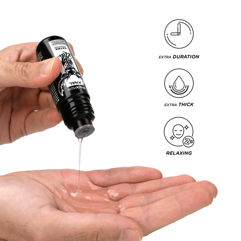 BLACK HOLE - GEL DILATAZIONE ANALE A BASE DI SILICONE 30 ML Black Hole