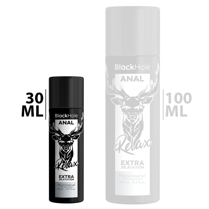 BLACK HOLE - GEL DILATAZIONE ANALE A BASE DI SILICONE 30 ML Black Hole