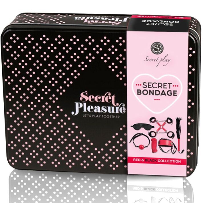 SECRETPLAY - BDSM SET 6 PCS ROSSA COLLECTION Secretplay 100% Fetish