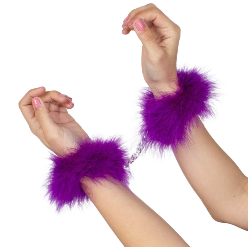 SECRETPLAY - MANETTE MARABOU VIOLA Secretplay 100% Fetish