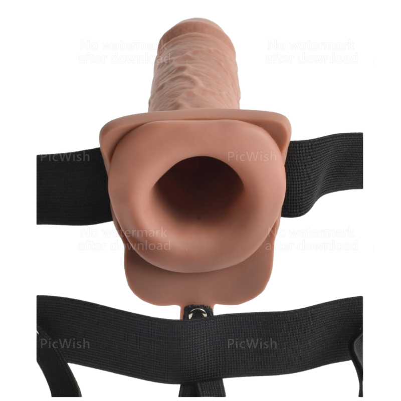 FETISH FANTASY SERIES - IMBRACATURA REGOLABILE PENE REALISTICO CON SFERE RICARICABILI E VIBRATORE 17,8 CM Fetish Fantasy Series