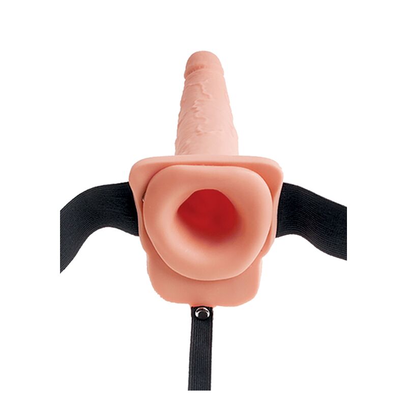 FETISH FANTASY SERIES - IMBRACATURA REGOLABILE PENE REALISTICO CON SFERE SQUIRTING 19 CM Fetish Fantasy Series