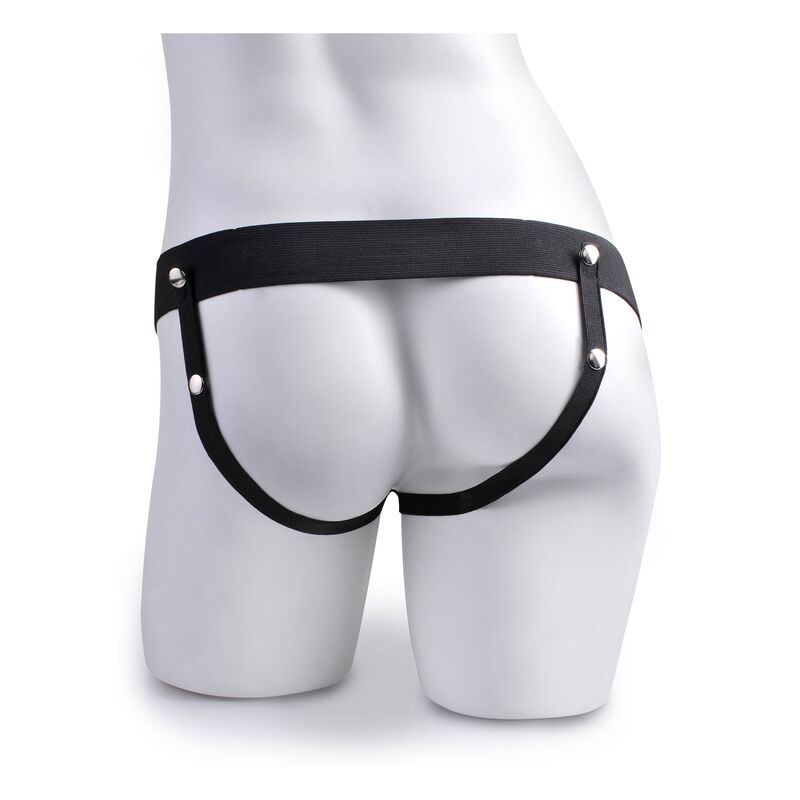 FETISH FANTASY SERIES - IMBRACATURA REGOLABILE PENE REALISTICO CON SFERE SQUIRTING 19 CM Fetish Fantasy Series