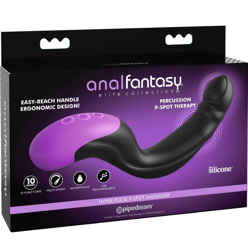ANAL FANTASY ELITE COLLECTION - MASSAGGIATORE ANALE P-POINT HYPER-PULSE Anal Fantasy Elite Collection