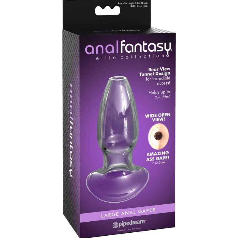ANAL FANTASY ELITE COLLECTION - DILATATORE IN CRISTALLO ANAL GAPER TAGLIA M Anal Fantasy Elite Collection