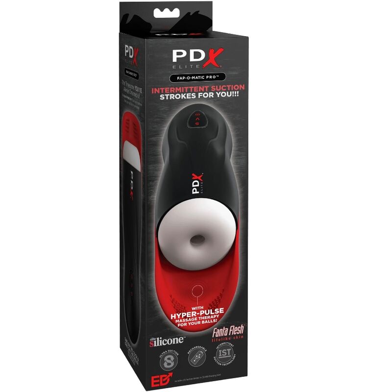 PDX ELITE - STROKER FAP-O-MATIC PRO CON BASE PER TESTICOLI Pdx Elite