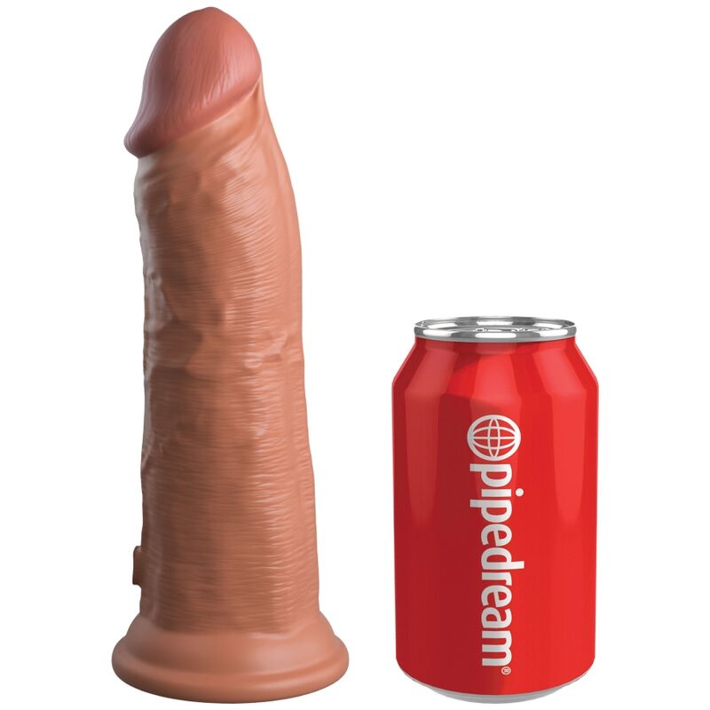 KING COCK - ELITE DILDO REALISTICO IN SILICONE 20.3 CM CARAMEL King Cock