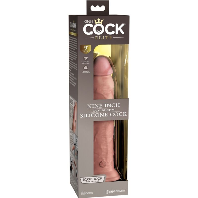 KING COCK - ELITE DILDO REALISTICO IN SILICONE 23 CM King Cock