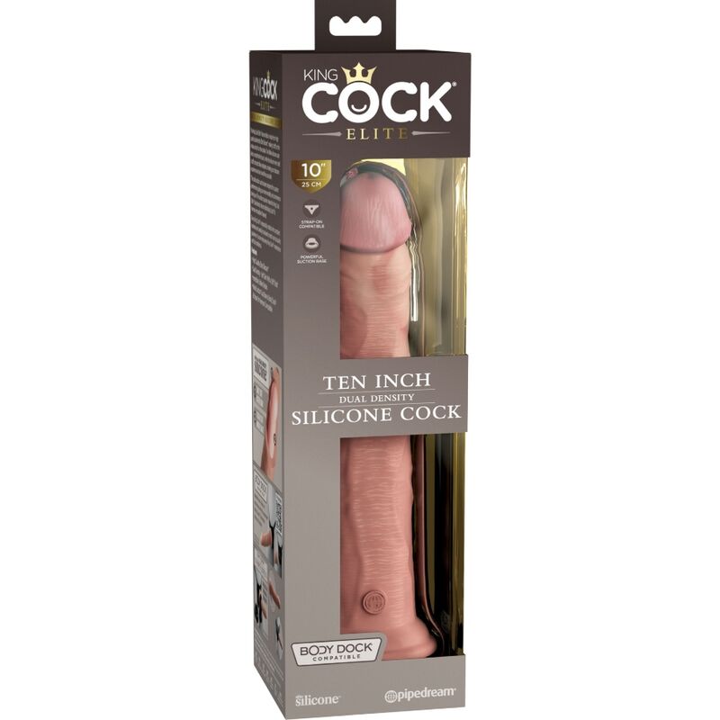 KING COCK - ELITE DILDO REALISTICO IN SILICONE 25.4 CM King Cock