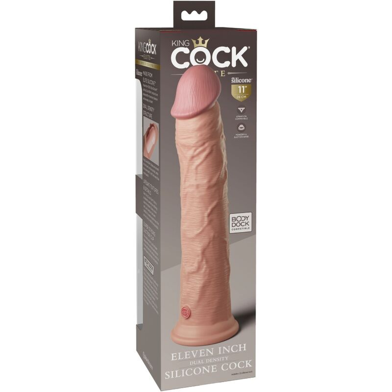 KING COCK - ELITE DILDO REALISTICO IN SILICONE 28 CM King Cock