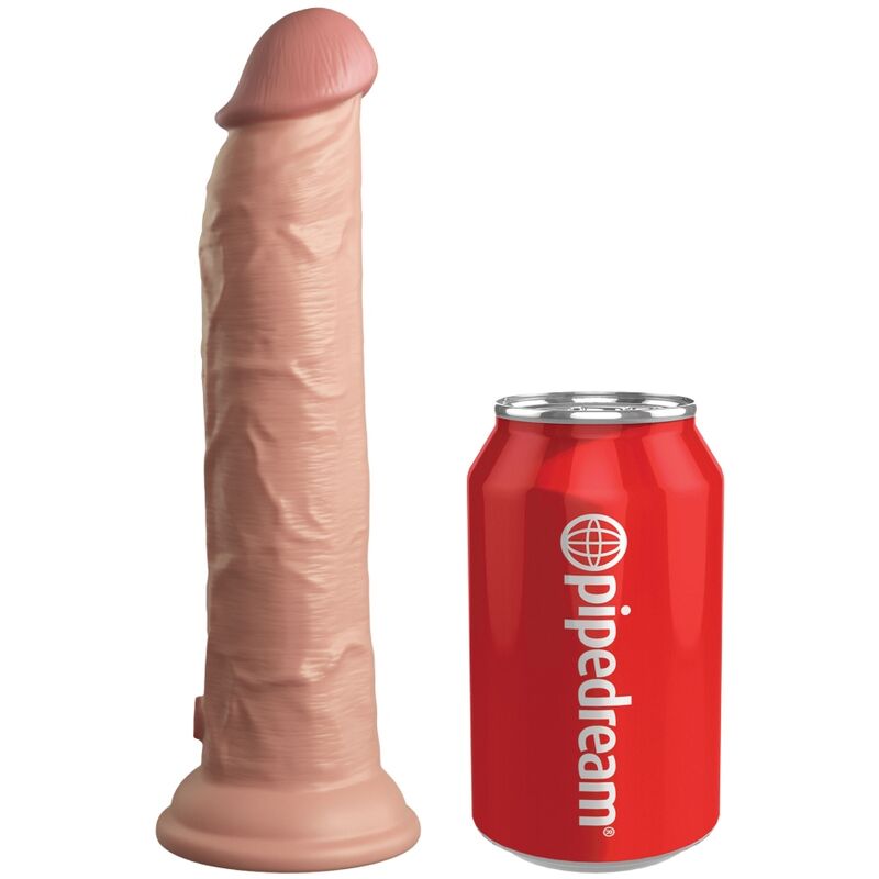 KING COCK - ELITE VIBRATORE DILDO REALISTICO E TELECOMANDO IN SILICONE 23 CM King Cock