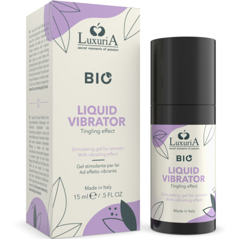 INTIMATELINE LUXURIA - GEL BIO STIMOLANTE PER LEI EFFETTO VIBRANTE 15 ML Intimateline Luxuria