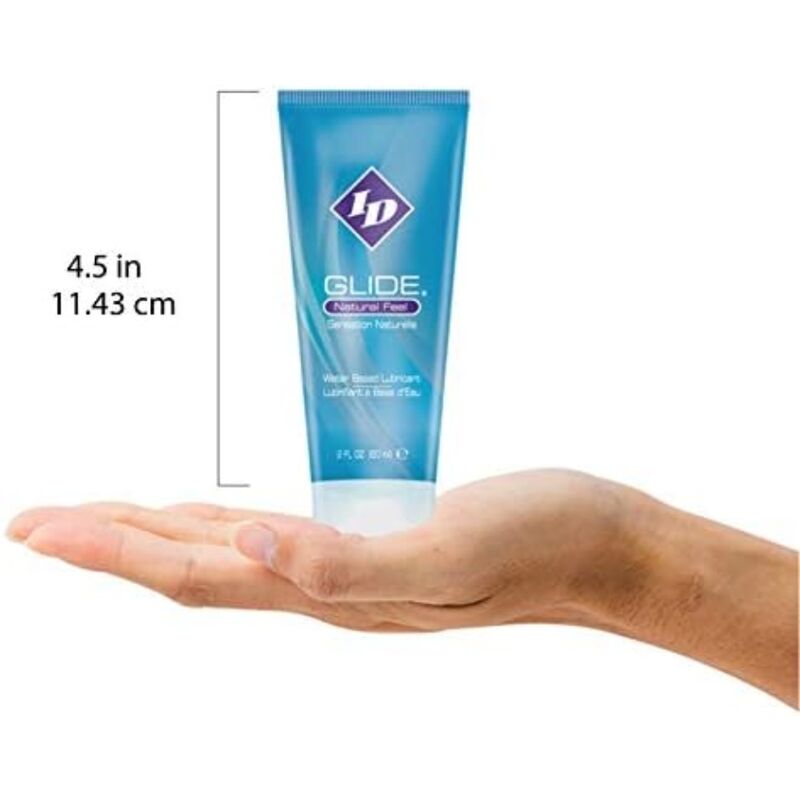 ID GLIDE - LUBRIFICANTE A BASE ACQUA DA VIAGGIO ULTRA LUNGA DURATA TUBO 60 ML Id Glide