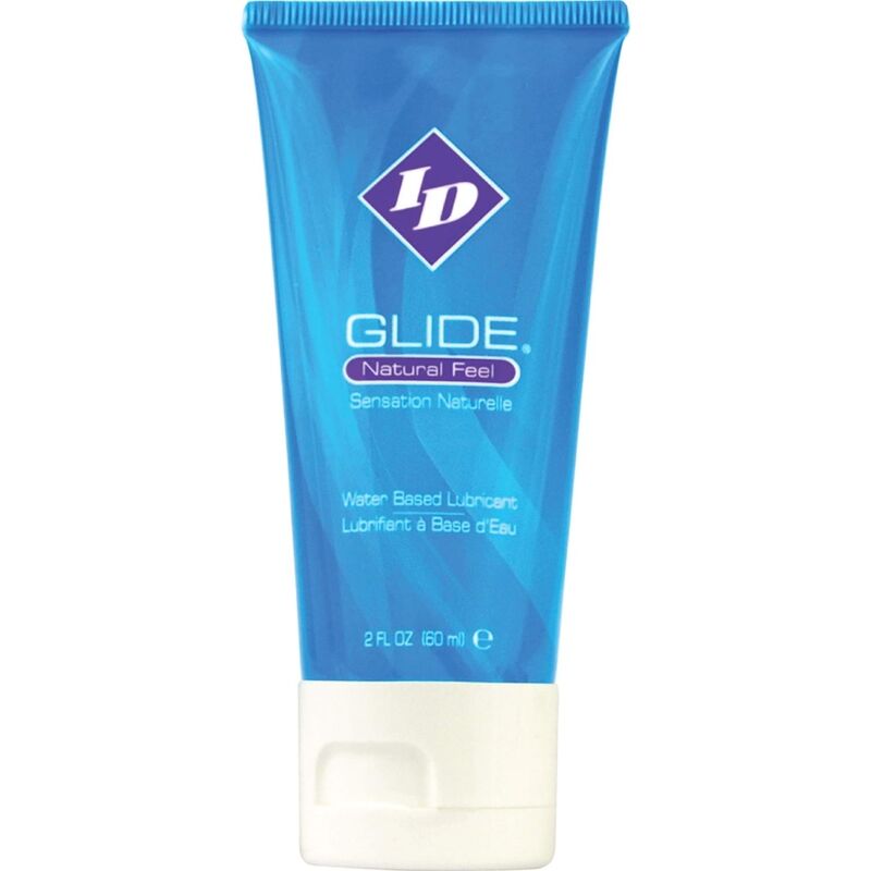 ID GLIDE - LUBRIFICANTE A BASE ACQUA DA VIAGGIO ULTRA LUNGA DURATA TUBO 60 ML Id Glide