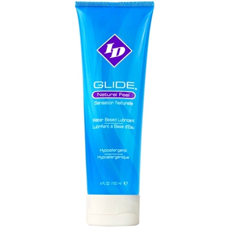 ID GLIDE - LUBRIFICANTE A BASE ACQUA DA VIAGGIO ULTRA LUNGA DURATA TUBO 120 ML Id Glide