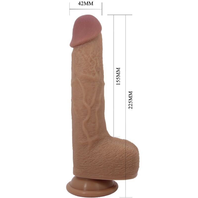 PRETTY LOVE - VIBRATORE DILDO REALISTICO TOMMY 22.5 CM Pretty Love Flirtation