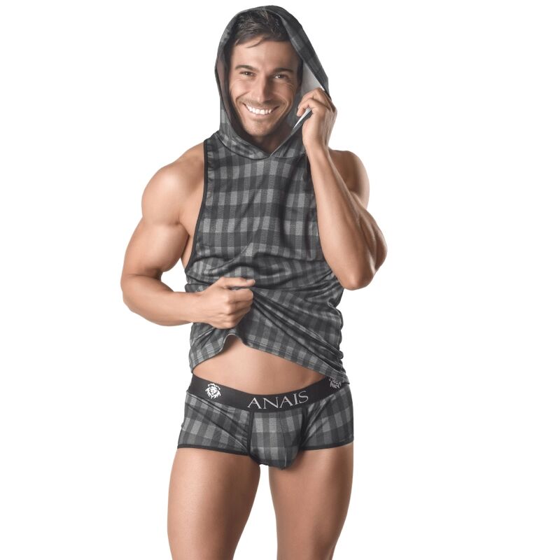 ANAIS MEN - T-SHIRT CON CAPPUCCIO AEGIS L Anais Men Accesories