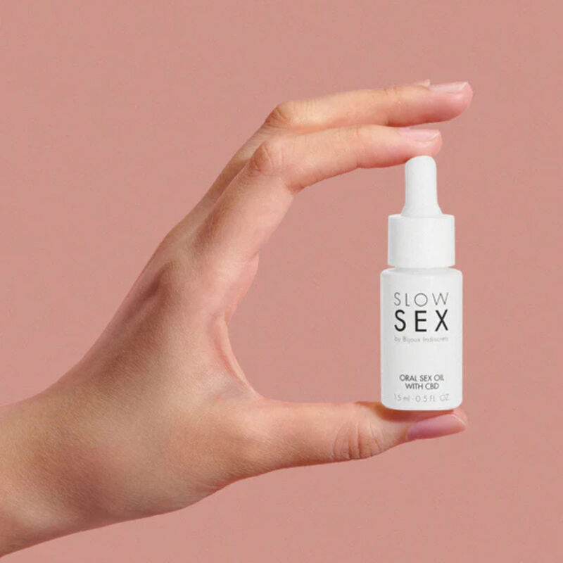 BIJOUX - SLOW SEX OLIO PER SESSO ORALE CON CBD 15 ML Bijoux Slow Sex