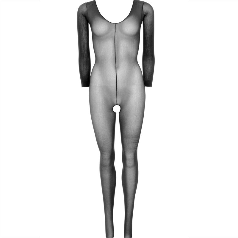 LEG AVENUE - BODYSTOCKING MANICA LUNGA NERO Leg Avenue Bodystockings