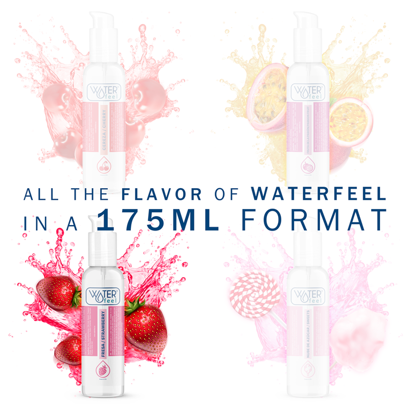WATERFEEL - LUBRIFICANTE A BASE ACQUA DI FRAGOLA 175 ML Waterfeel
