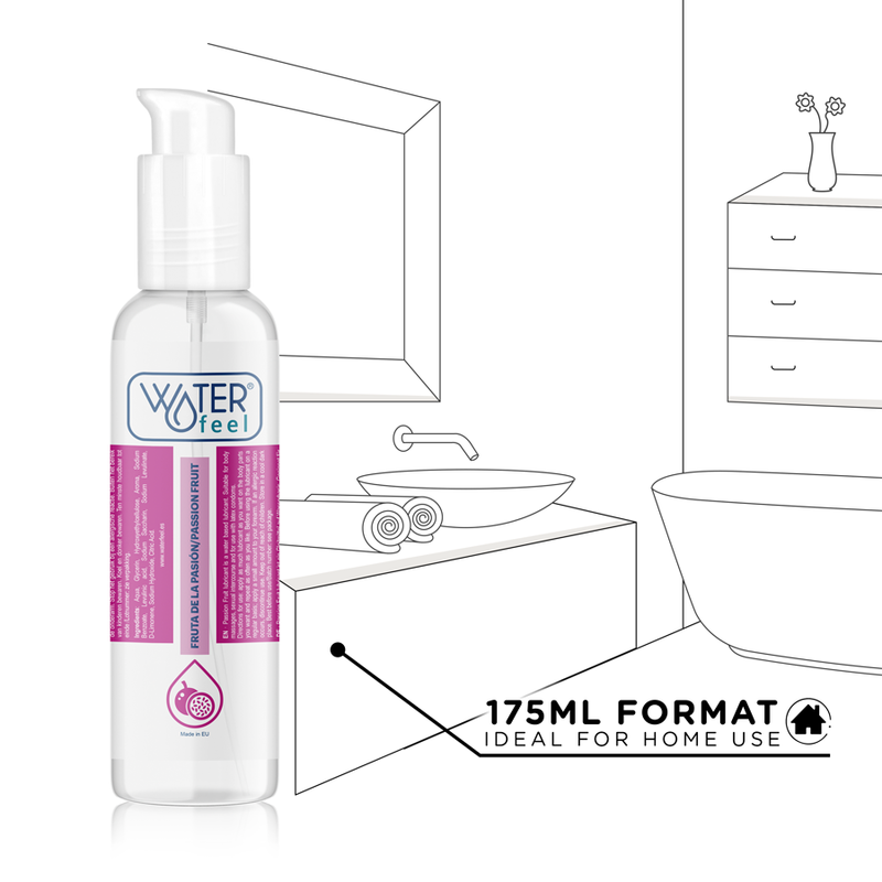 WATERFEEL - LUBRIFICANTE A BASE ACQUA AL FRUTTO DELLA PASSIONE 175 ML Waterfeel
