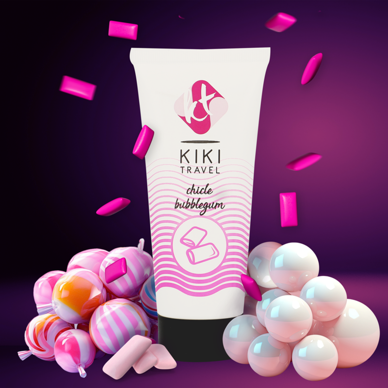 KIK TRAVEL - FRAGOLA GUM LUBRIFICANTE 50 ML Kik Travel