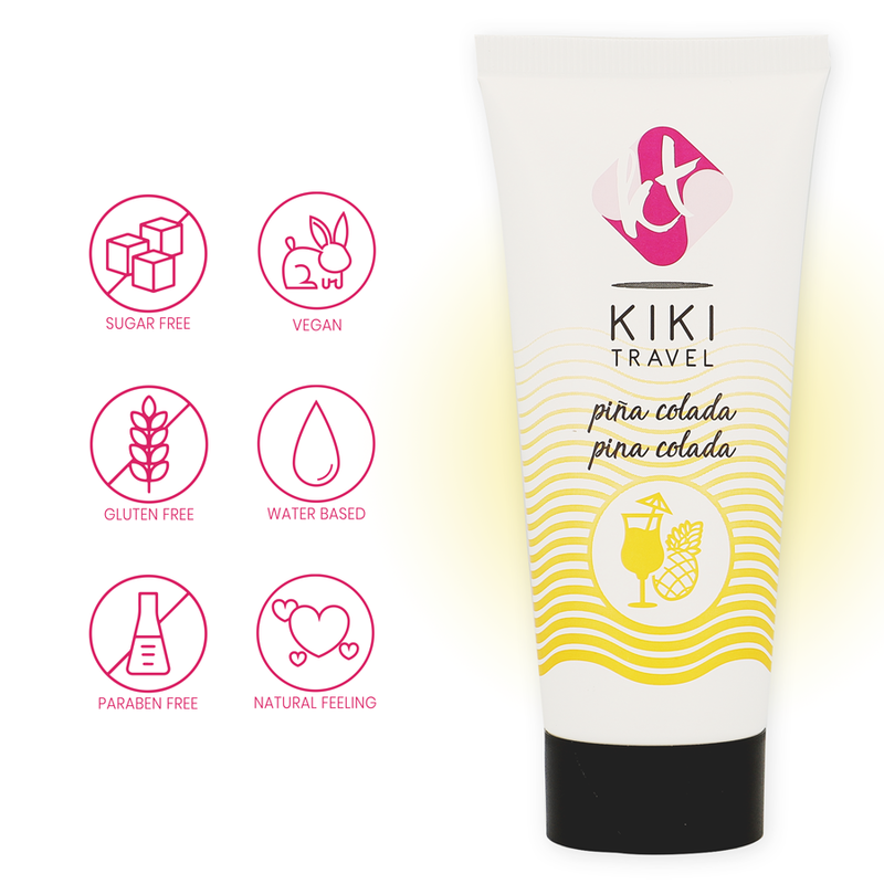 KIK TRAVEL - PINA COLADA LUBRIFICANTE 50 ML Kik Travel