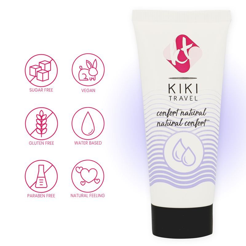 KIK TRAVEL - CONFORT LUBRIFICANTE NATURALE 50 ML Kik Travel